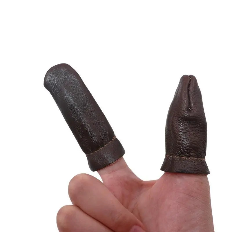 FairWonder 4pcs Leather Thumb Finger Finger Protector Hand Applique EPP FairWonder