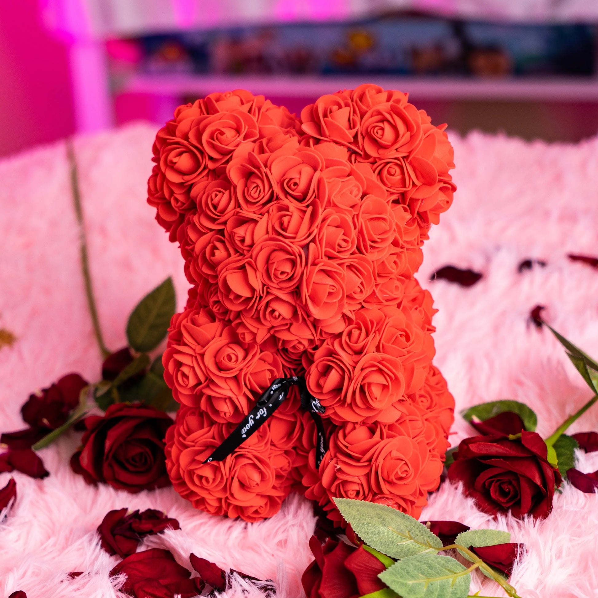 FairWonder Rose Bear For Valentine's Day @anita.fiberartist